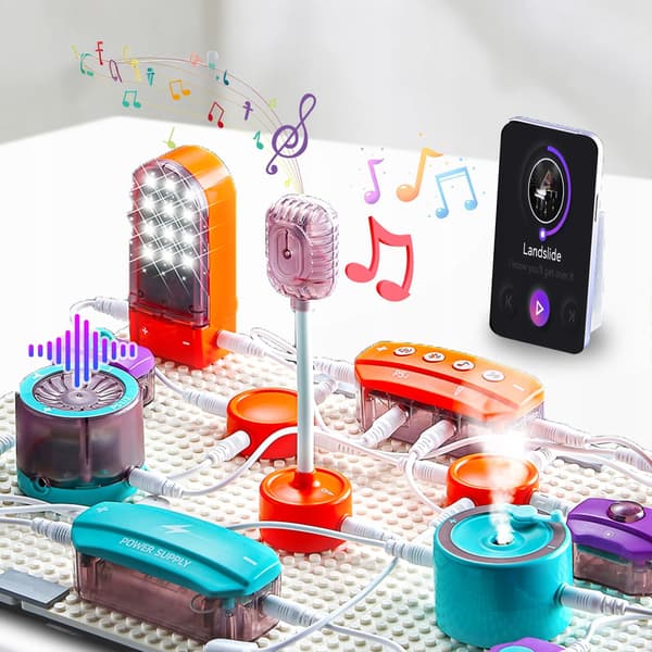 Opetuspakkaus Little Electronics 53 osaa / 150 koetta Z3398