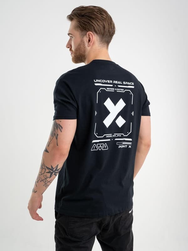 Point X Tech Kortærmet T-shirt Sort L