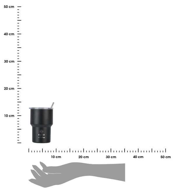 400 ml termosmugg i midnattssvart