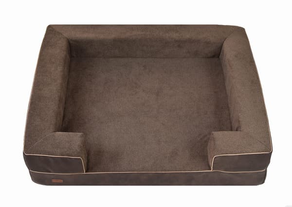 Rex ortopedisk soffa brun L - 85 x 70 x 20 cm