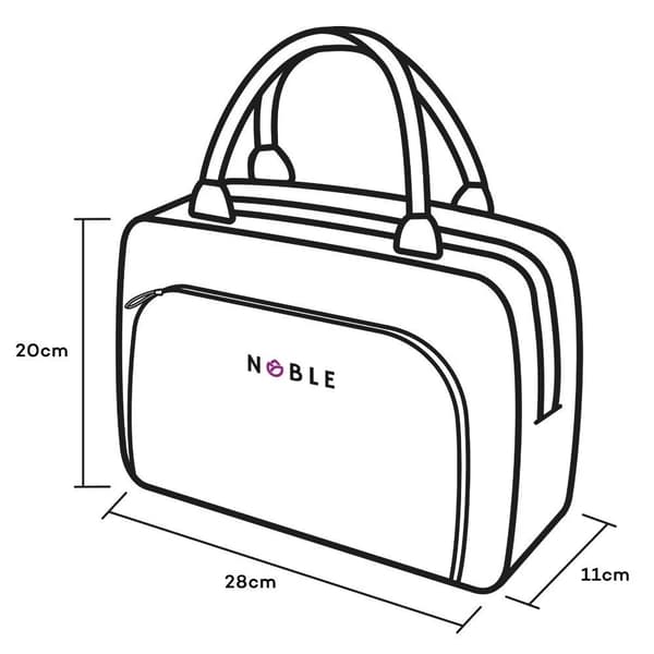 Noble Dots D005 Rese-necessär med öron - Fodral