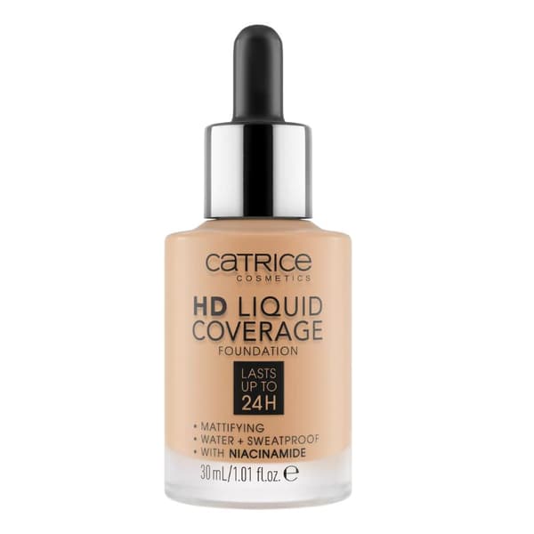 Catrice HD Liquid Coverage -meikkivoide - 042 SANDY ROSE 30ml