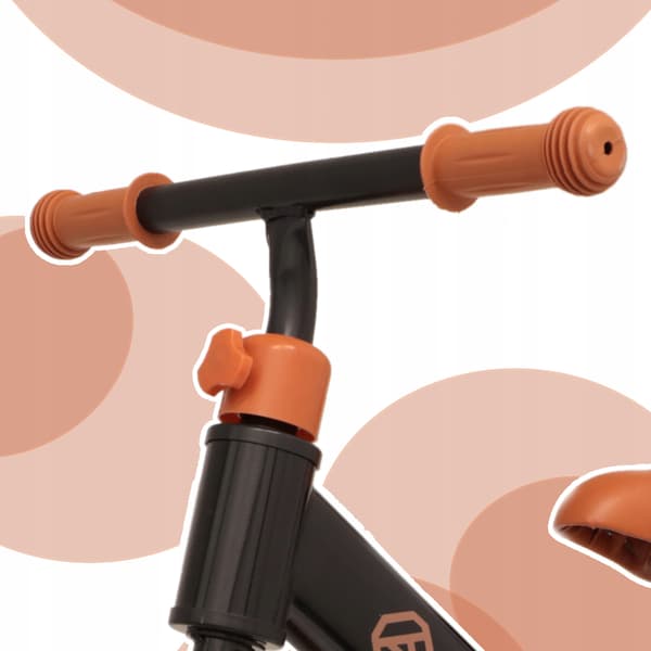 Allvo 12" børne-balancecykel sort ALV-U647N