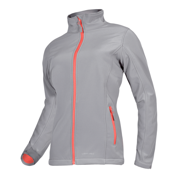 SOFTSHELLJACKA DAM, GREY-POMBER, "3XL", CE, LAHTI