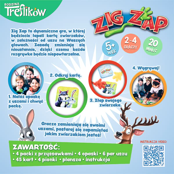 Zig Zap Arcade Game Trefl Family Trefl 02821