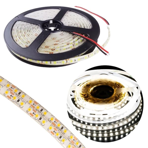 LED-stribelys 5 meter 48W IP63 vandtæt neutral lys til badeværelse