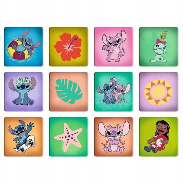 Pulmapeli + Muistio Lilo ja Stitch 3+ Trefl