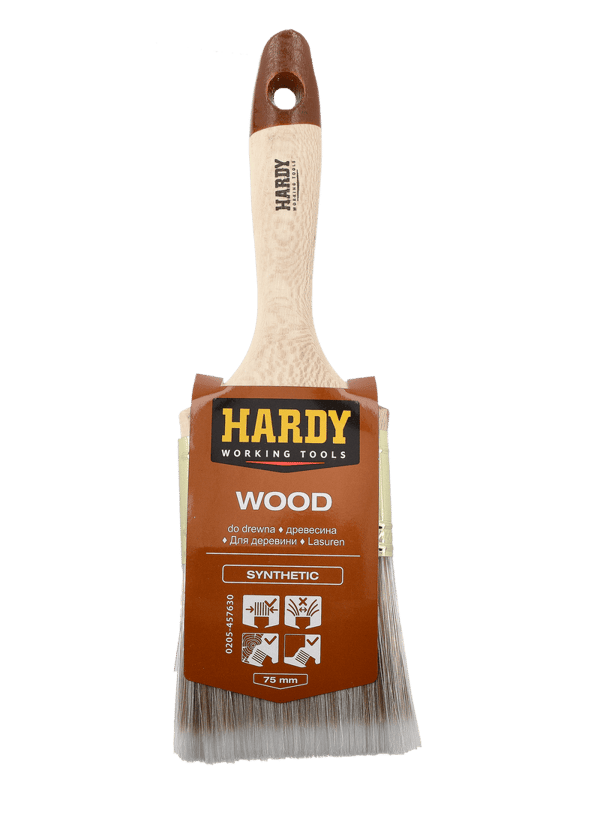 Hardy 75 mm litteä maalisivellin, sarja 45