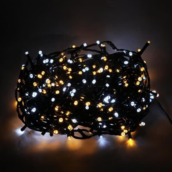 Juletræslys, lyskæde, 400 LED mix C.B+Z.B