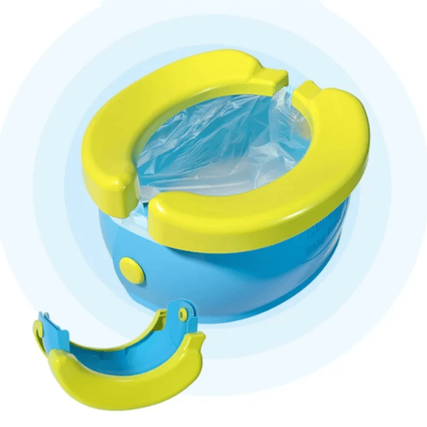 Bærbart, foldbart urinal, bananblå [DG-NC1-NB]