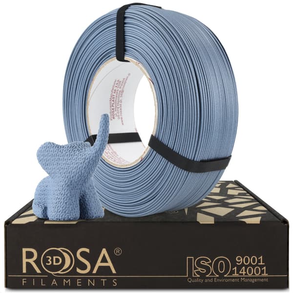 FILAMENT 3D Refill PLA-CF Mat Blå Jeans (1 kg / 1,75 mm)