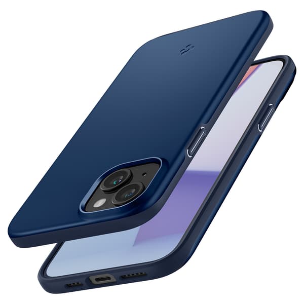 Beskyttende cover til iPhone 15 Plus Thin Fit blå