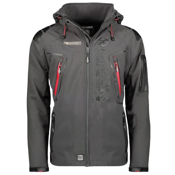 Geographical Norway Techno DB MEN 056 herr softshelljacka (WU4563H/GN-MÖRKGRÅ) M
