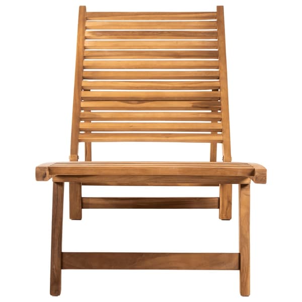 vidaXL Solstol massiv teak