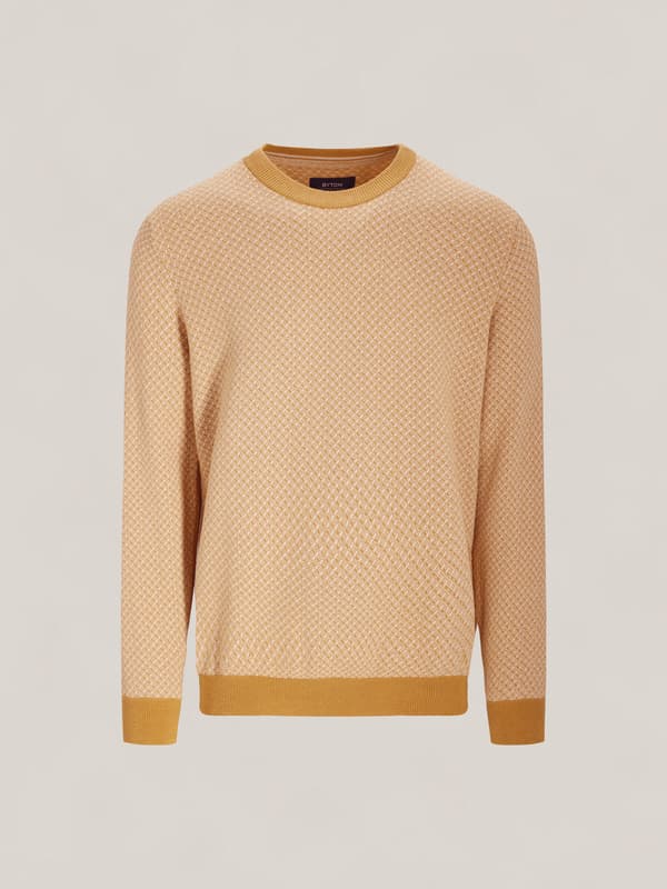 BEIGE KIRKBECK TRØJE L