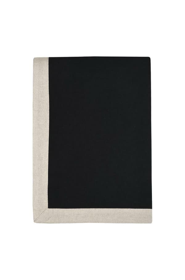 DUO dug 140x200 sort lys beige