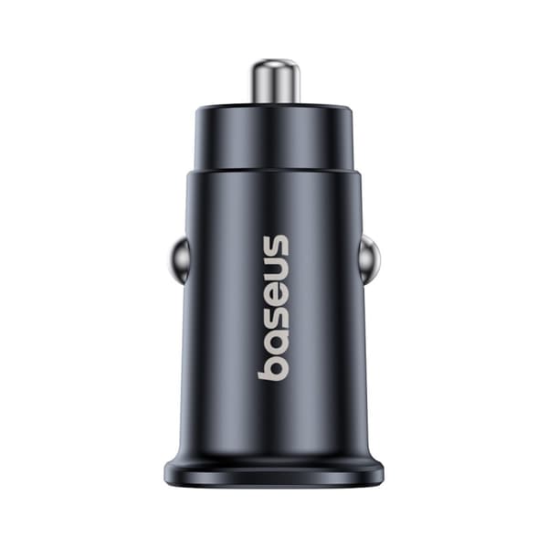 Billaddare 2 x USB-C 30W - svart