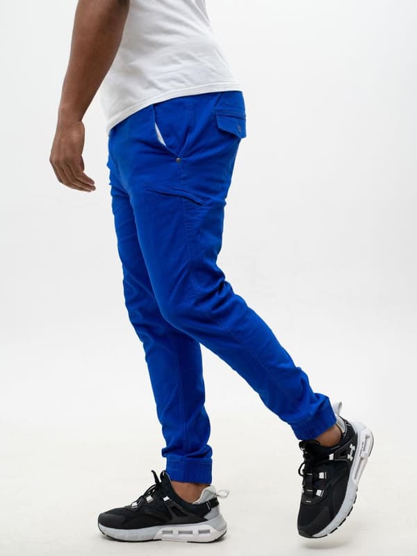 Herrblå joggingbyxor MyStars Classic 30