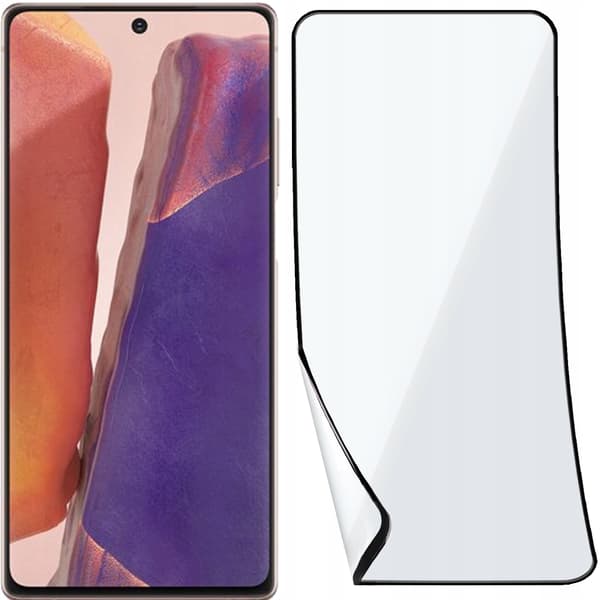 HYBRIDGLAS FÖR SAMSUNG NOTE 20 HELSKÄRM KERAMISK 9D