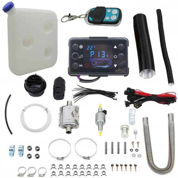 PARKERINGSVÄRMESATS 12V 24V LCD