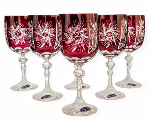 Ruby Crystal vinglas 240 ml olivenkværn