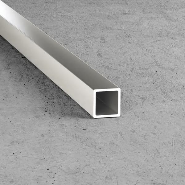 Strip B54 anodiseret sølv 100cm
