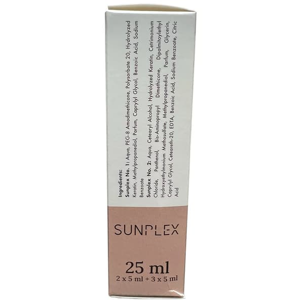 Sunplex regenerativ hårbehandling 5x5ml
