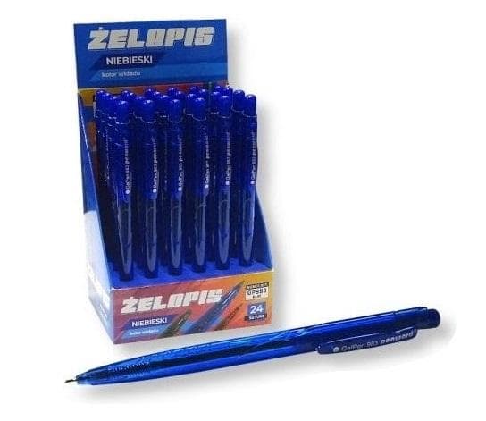 Semi Gelpen Blå (24 stk.)