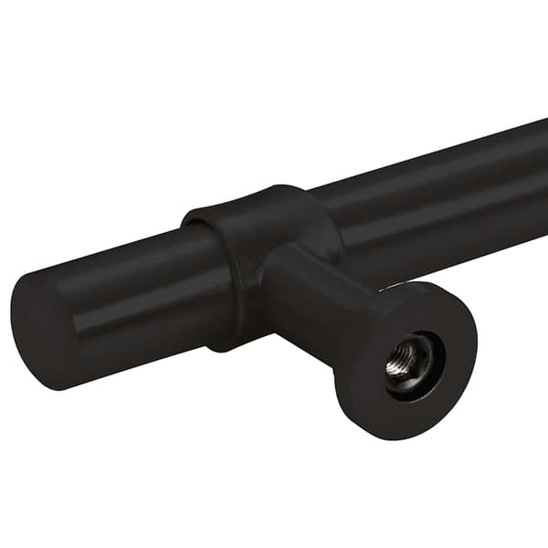 vidaXL skabsgreb, 5 stk., sort, 320 mm, rustfrit stål