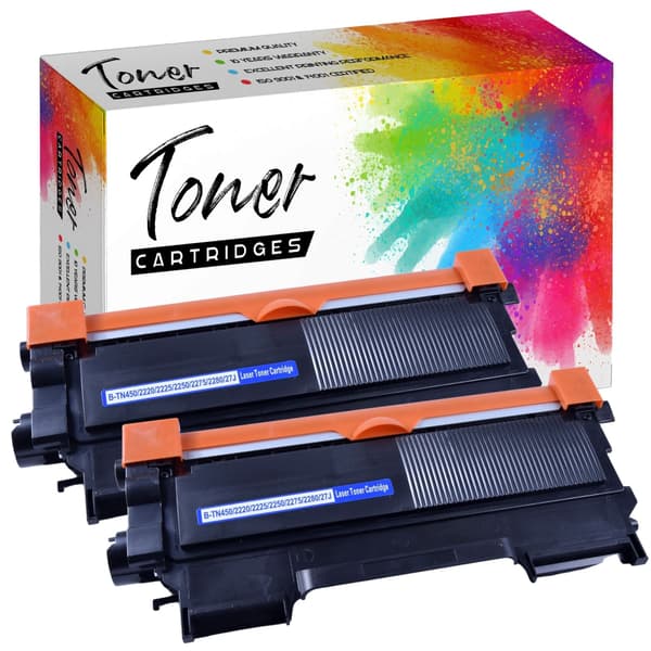 2x toner til Brother GP-B2220 x2 GP