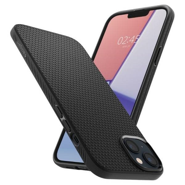 Spigen Liquid Air iPhone 14 Plus / 15Plus 6,7" sort/matsort ACS04891