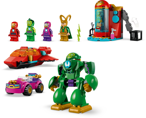 Lego Marvel Loki vs. Iron Man Team 204-delars set (11211)