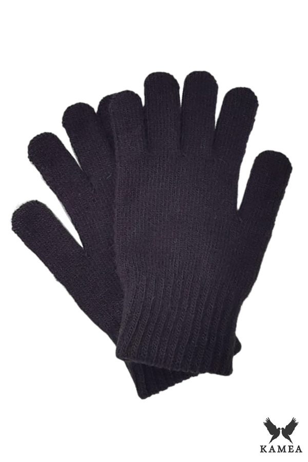 HANDSKER*04 dame vinter sort