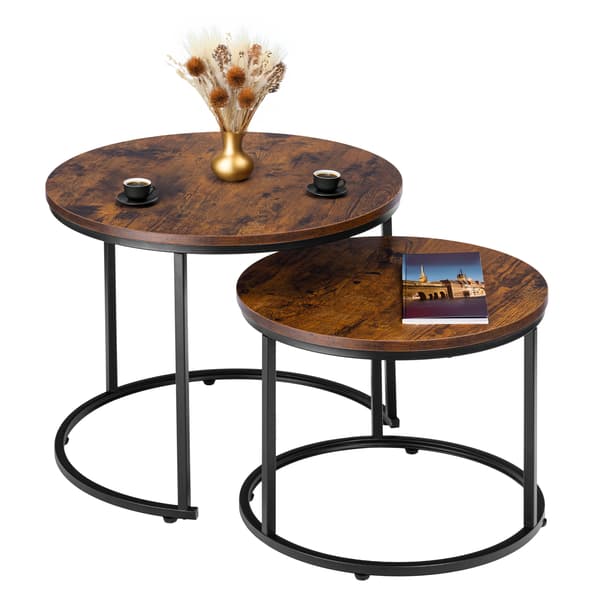 Kahden Galen Small Rustic -parvipöydän setti