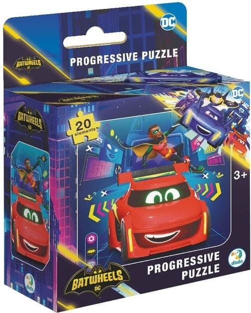 20 Batwheels -palapeli. Punainen lintu