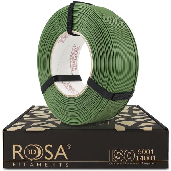 FILAMENT 3D Refill PLA-CF Mat Grøn Græs (1 kg / 1,75 mm)