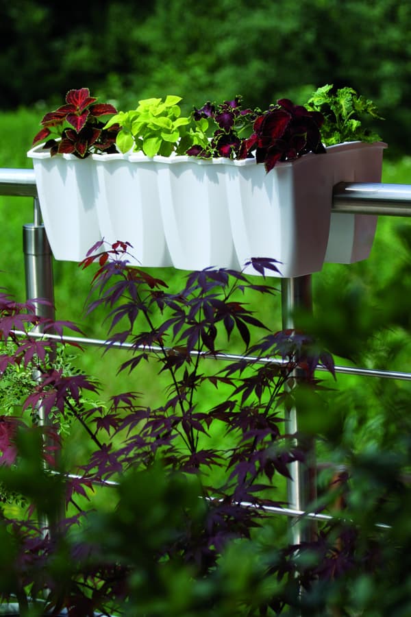 CROWN DCRO600 Räcke Blomkruka | Vit