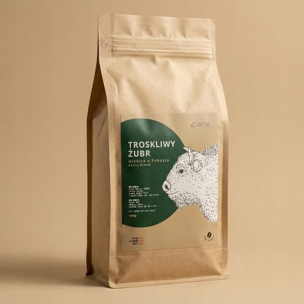 Craftbe Kahvipavut Caring Bison 1kg