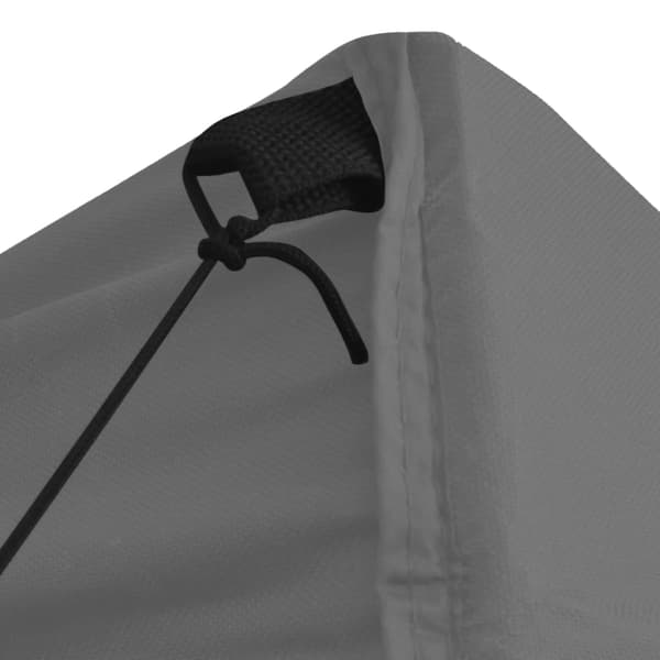 vidaXL professionelt foldbart festtelt, 4 sider, 2x2 m, stål