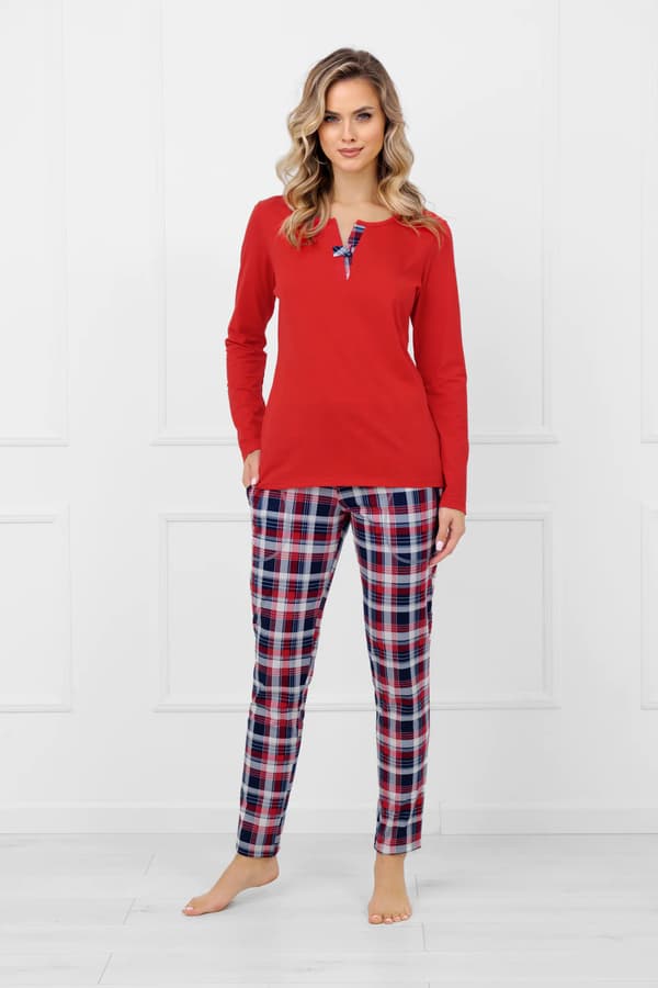 Rugia dampyjamas långärmad, långbyxor M