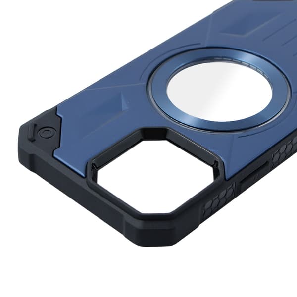 Kraftigt MagSafe-cover til iPhone 14 Pro Max, marineblå