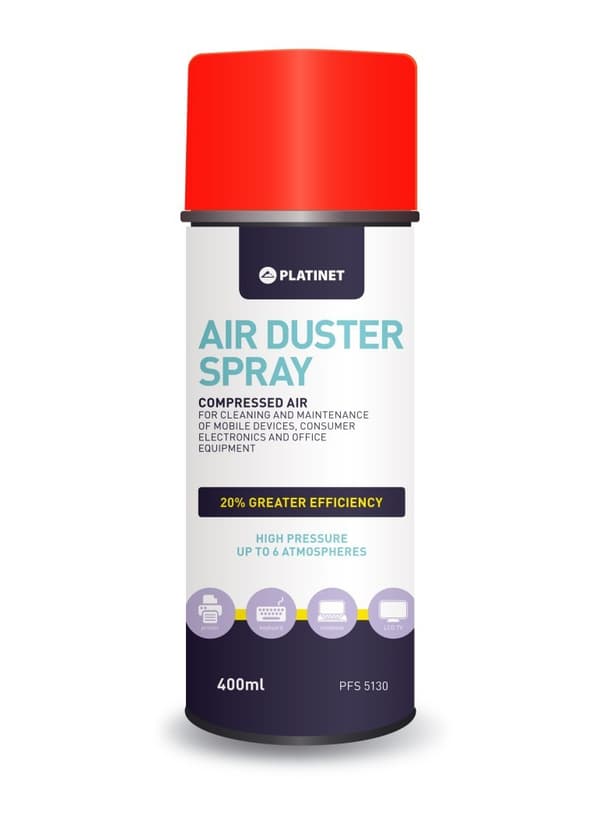 PLATINET AIR DUSTER TRYCKLUFT 400ML PFS5130 [42610]