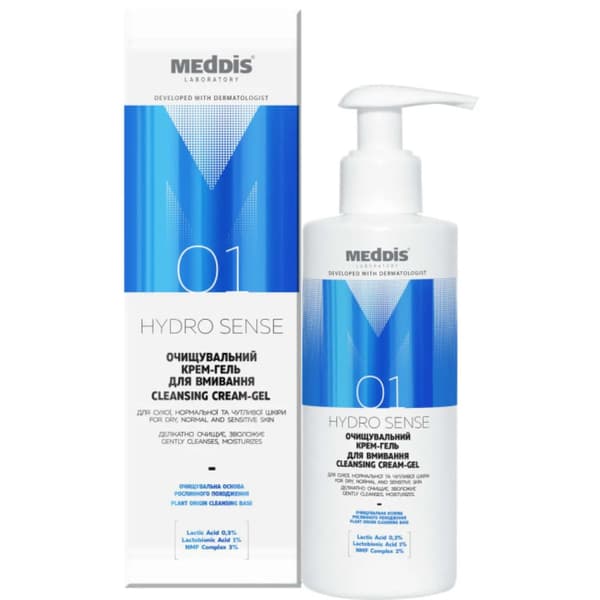 MEDDIS Hydrosense Rensecreme-Gel 200 ml