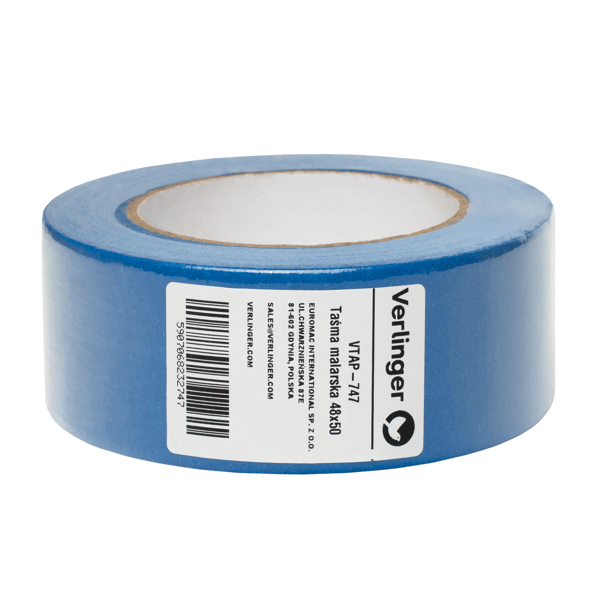 Professionel blå malertape 48 mm x 50 m RESISTENT