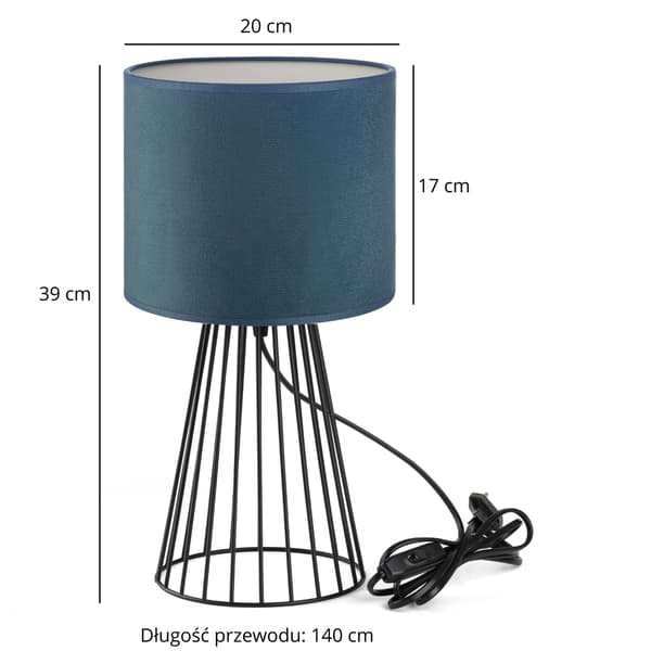 Tornado ASBG lampe, fløjls jeans