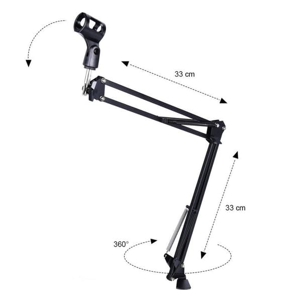 DNA C5 mikrofonstativ boom-arm