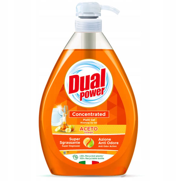 Aceto Aktiv Vit Diskmedel 1l - Dubbel Kraft