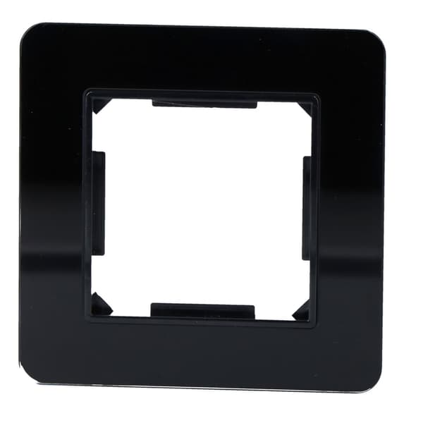Enkelt stel, glas, sort, online sortiment