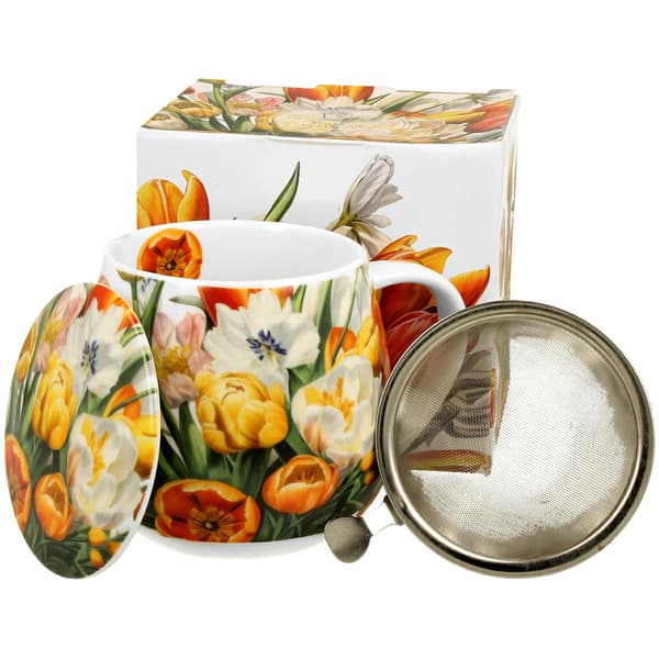 Tulpanmugg med infuser 430 ml