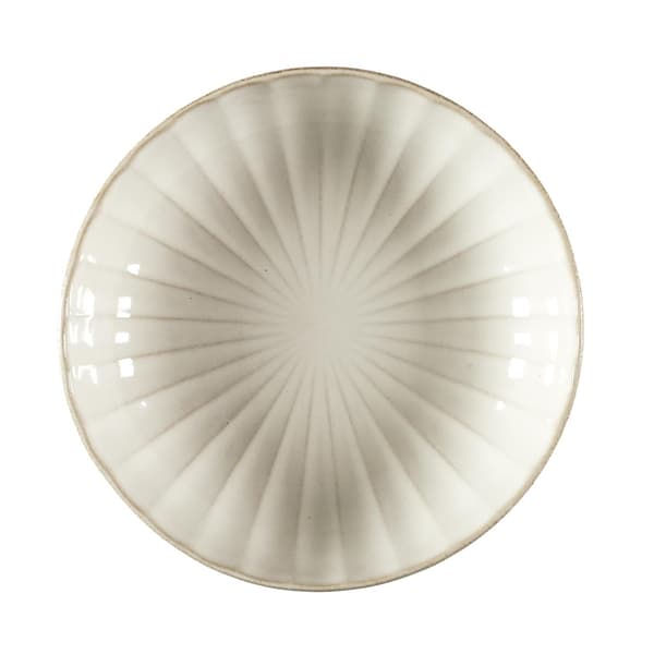Eden dyb tallerken 20 cm creme